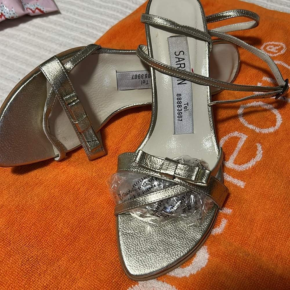Sarvin woman heel sandal size 8
